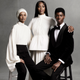 Ugbad Abdi, left, Campbell, and Alton Mason